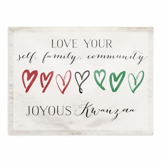 Love Self Family Community Print Placemat